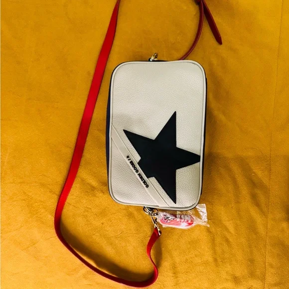 Golden Goose Black star bag hammered leather - Picture 2 of 8